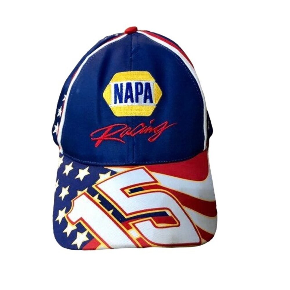 Napa Racing 15 NASCAR Baseball Cap Used Michael Waltrip